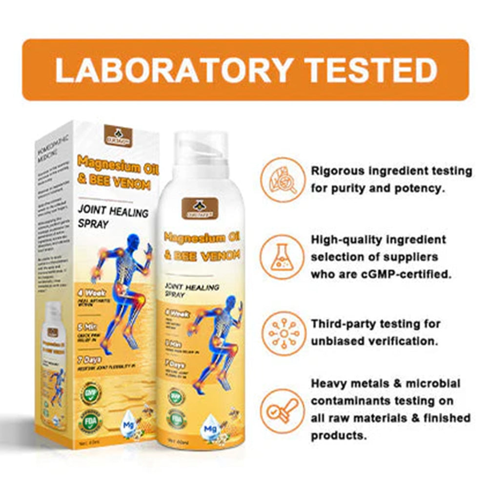 đ§đOurlyard⢠Magnesium Oil & Bee Venom Joint Healing Sprayđ¨ââď¸Orthopaedic Association (BOA) Approved