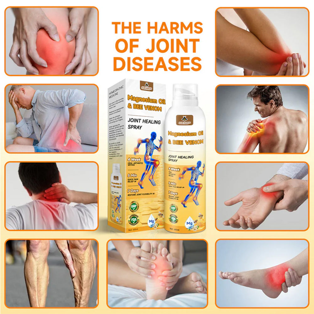 đ§đOurlyard⢠Magnesium Oil & Bee Venom Joint Healing Sprayđ¨ââď¸Orthopaedic Association (BOA) Approved