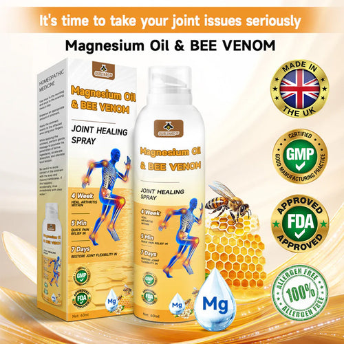 đ§đOurlyard⢠Magnesium Oil & Bee Venom Joint Healing Sprayđ¨ââď¸Orthopaedic Association (BOA) Approved