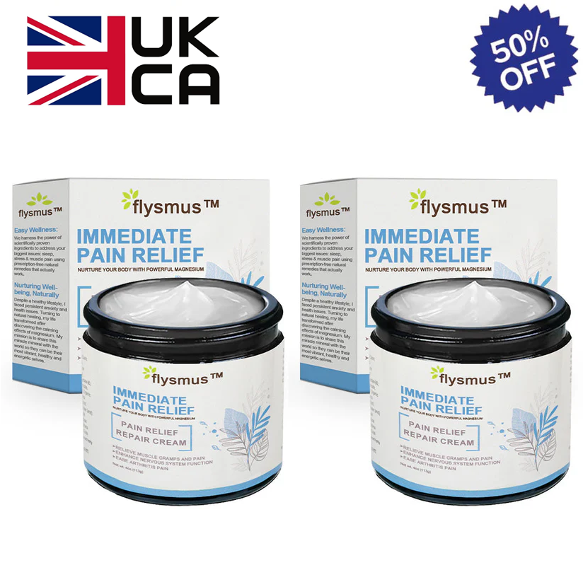 ✅Official Store: flysmus™ Magnesium pain relief healing cream👨⚕️Orthopaedic Association (BOA) Approved (Reducing joint pain, swelling, stiffness, redness, warmth, soreness, and joint fatigue)