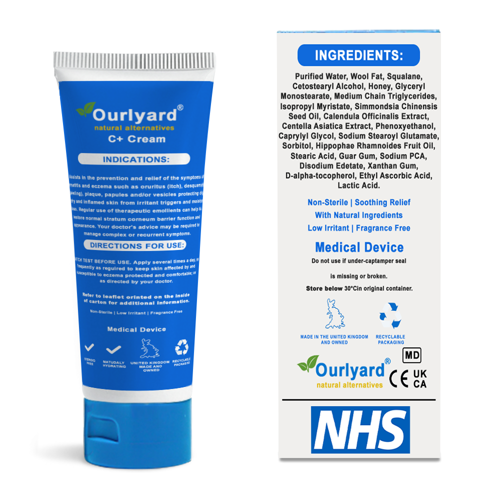 ✅NHS Approved: Ourlyard® Skin Treatment Cream(Relieves dermatitis, eczema, psoriasis, pigmentation, dry skin, and other common skin issues)