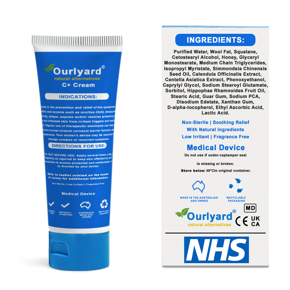 ✅NHS Approved: Ourlyard® Eczema Cream Skin Treatment(Relieves eczema, dermatitis, psoriasis, skin allergies, skin irritation, pigmentation, dry skin, and other common skin issues.)