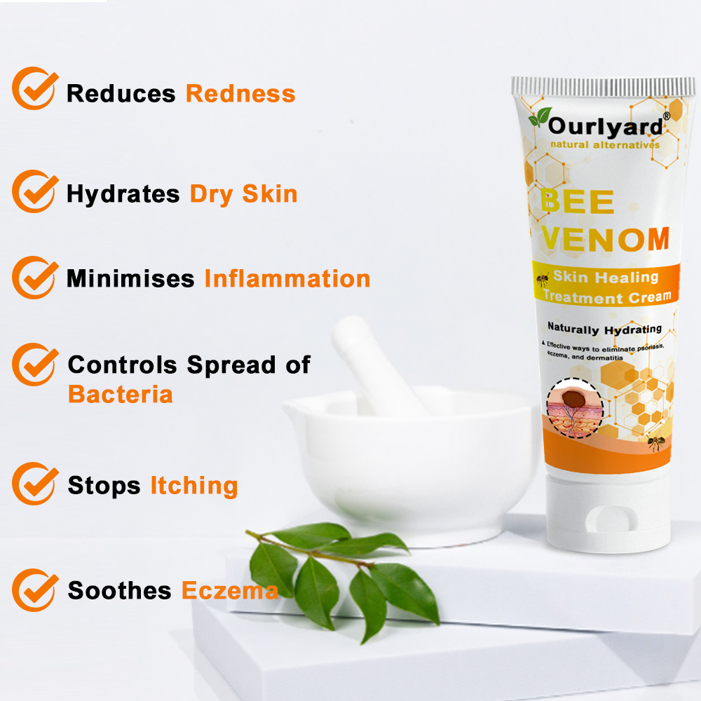 OurlyardÂŽ Official Store: Bee Venom Skin Treatment Creamđ¨ââď¸British Association of Dermatologists (BAD) Approved