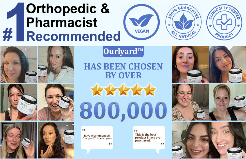 ✅Ourlyard™Official Store: Magnesium Pain Relief Repair Cream 👨⚕️Approved by the Medicines and Healthcare products Regulatory Agency (MHRA) (Relief of neuropathy, muscle spasms, cramps or twitches, poor bone health and other problems)