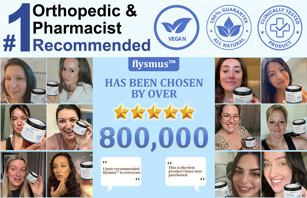 ✅Official Store: flysmus™ Magnesium Pain Relief Repair Cream 👨⚕️ Approved by the Medical Products Regulatory Agency (MHRA) (Relief of neuropathy, muscle spasms, cramps or twitches, poor bone health and other problems)
