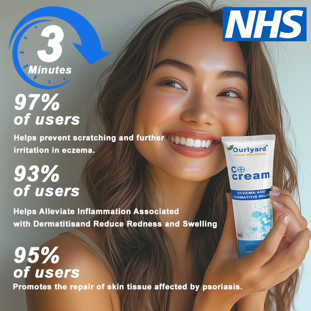 ✅NHS Approved: Ourlyard® Eczema Cream Skin Treatment(Relieves eczema, dermatitis, psoriasis, skin allergies, skin irritation, pigmentation, dry skin, and other common skin issues.)