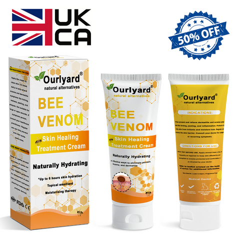 OurlyardÂŽ Official Store: Bee Venom Skin Treatment Creamđ¨ââď¸British Association of Dermatologists (BAD) Approved