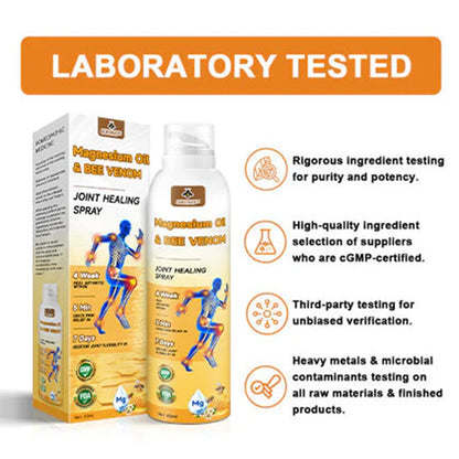 💧🐝Ourlyard™ Magnesium Oil & Bee Venom Joint Healing Spray👨‍⚕️Orthopaedic Association (BOA) Approved