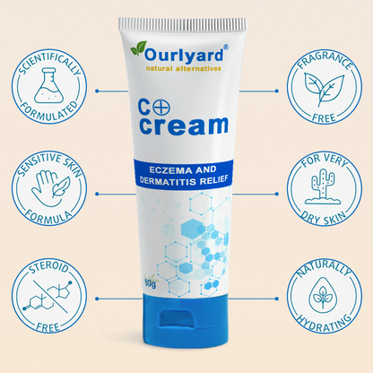 ✅NHS Approved: Ourlyard® Eczema Cream Skin Treatment(Relieves eczema, dermatitis, psoriasis, skin allergies, skin irritation, pigmentation, dry skin, and other common skin issues.)